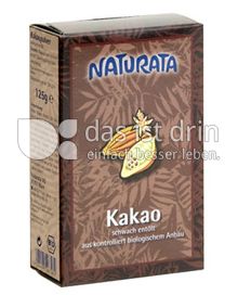 Produktabbildung: Naturata Kakao, schwach entölt 125 g