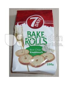 Produktabbildung: 7 Days Bake Rolls Brotchips 250 g