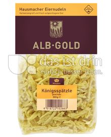 Produktabbildung: ALB-GOLD Hausmacher Eiernudeln Königsspätzle 500 g