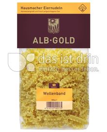 Produktabbildung: ALB-GOLD Hausmacher Eiernudeln Wellenband 500 g