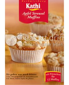 Produktabbildung: Kathi Apfel Streusel Muffins 430 g