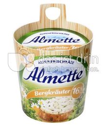 Produktabbildung: Almette Alpenfrischkäse Bergkräuter 16% 150 g