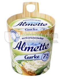 Produktabbildung: Almette Alpenfrischkäse Gurke 7% 150 g