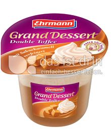 Produktabbildung: Ehrmann Grand Dessert Double Toffee 200 g