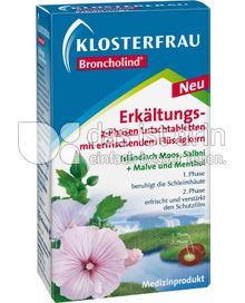 Produktabbildung: Klosterfrau Broncholind Erkältungs-2-Phasen Lutschtabletten 30 St.
