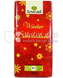 Produktabbildung: Alnatura Winter Schokolade 100 g