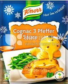 Produktabbildung: Knorr Cognac 3 Pfeffer Sauce 