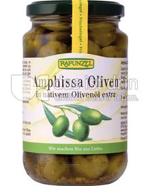 Produktabbildung: Rapunzel Amphissa Oliven in nativem Olivenöl extra 