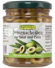 Produktabbildung: Rapunzel Olivenscheiben für Salat und Pizza 