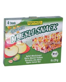 Produktabbildung: Rapunzel Organic Muesli-Snack 116 g