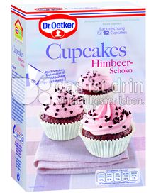 Produktabbildung: Dr. Oetker Cupcakes Himbeer-Schoko 320 g
