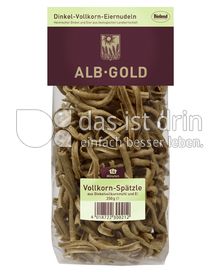 Produktabbildung: ALB-GOLD Bio Dinkel Vollkorn-Spätzle 250 g