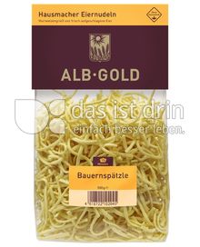 Produktabbildung: ALB-GOLD Hausmacher Eiernudeln Bauernspätzle 500 g