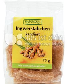 Produktabbildung: Rapunzel Ingwerstäbchen 75 g