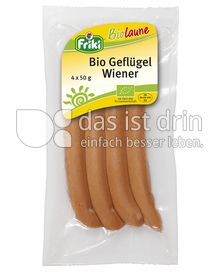 Produktabbildung: Friki Biolaune Geflügel Wiener 200 g