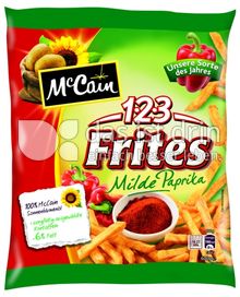 Produktabbildung: McCain 1.2.3 Frites Milde Paprika 600 g