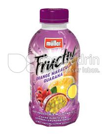 Produktabbildung: Müller Fructiv Orange Maracuja Guarana 440 ml