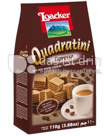 Produktabbildung: Loacker Quadratini Espresso 110 g