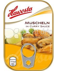 Produktabbildung: Hawesta Muscheln in Curry Sauce 110 g