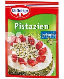 Produktabbildung: Dr. Oetker Pistazien gehackt 25 g