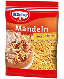 Produktabbildung: Dr. Oetker Mandeln gesplittert 100 g