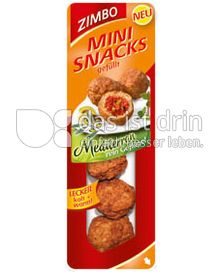 Produktabbildung: Zimbo Mini Snacks gefüllte Fleischbällchen Mediterran 90 g