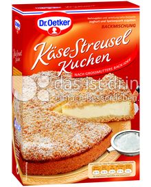 Produktabbildung: Dr. Oetker Käse-Streusel Kuchen 730 g