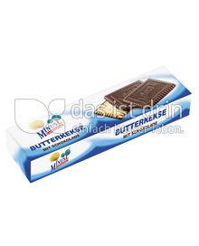 Produktabbildung: MinusL Laktosefreie Butterkekse mit Schokolade 125 g