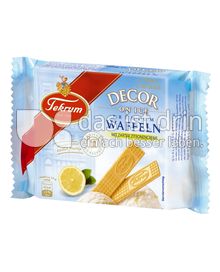 Produktabbildung: Tekrum Decor on Ice Premium-Waffeln Zitrone 50 g
