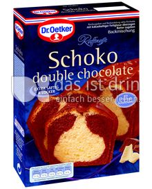 Produktabbildung: Dr. Oetker Schoko Kuchen double chocolate 475 g