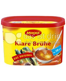 Produktabbildung: Maggi Klare Brühe Dose 304 g