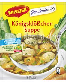 Produktabbildung: Maggi Guten Appetit Königsklößchen Suppe 38 g