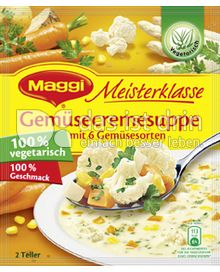 Produktabbildung: Maggi Meisterklasse Gemüsecremesuppe mit 6 Gemüsesorten 52 g
