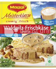Produktabbildung: Maggi Meisterklasse cremig & frisch Waldpilz-Frischkäse Sauce 30 g