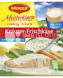 Produktabbildung: Maggi Meisterklasse cremig & frisch Kräuter-Frischkäse Sauce 34 g