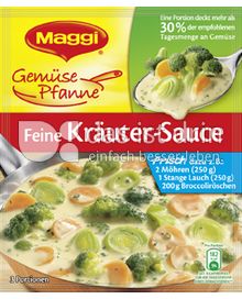 Produktabbildung: Maggi Gemüse Pfanne Feine Kräuter-Sauce 53 g