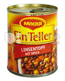 Produktabbildung: Maggi Ein Teller Linsentopf mit Speck 330 g