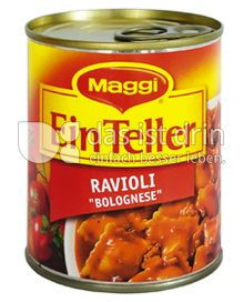 Produktabbildung: Maggi Ein Teller Ravioli "Bolognese" 340 g
