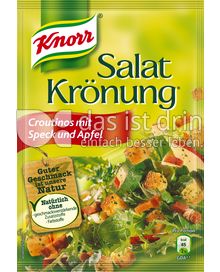 Produktabbildung: Knorr Salatkrönung Croutinos mit Speck und Apfel 25 g
