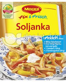 Produktabbildung: Maggi fix & frisch Soljanka 38 g