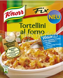 Produktabbildung: Knorr Fix Tortellini al forno 41 g