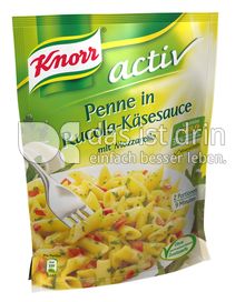 Produktabbildung: Knorr activ Penne in Rucola-Käsesauce mit Mozzarella 159 g