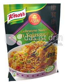 Produktabbildung: Knorr Asia Gebratene Nudeln in Sojasauce mit Frühlingszwiebeln 123 g