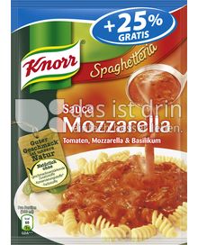 Produktabbildung: Knorr Spaghetteria Sauce Mozzarella 