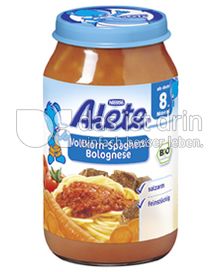 Produktabbildung: Nestlé Alete Vollkorn-Spaghetti Bolognese 220 g