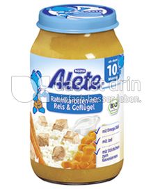 Produktabbildung: Nestlé Alete Rahmkarotten mit Reis & Geflügel 220 g