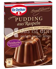 Produktabbildung: Dr. Oetker Pudding aus Raspeln Feinherb 