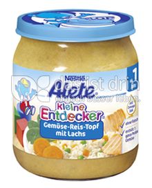 Produktabbildung: Nestlé Alete Kleine Entdecker Gemüse-Reis-Topf mit Lachs 250 g