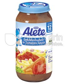 Produktabbildung: Nestlé Alete Schinkdennudeln in Tomaten-Sauce 250 g