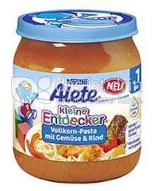 Produktabbildung: Nestlé Alete Kleine Entdecker Vollkorn-Pasta mit Gemüse & Rind 250 g
